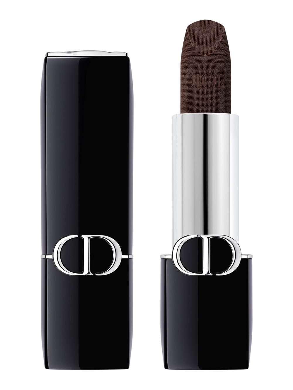 DIOR Rouge Floral Lip Care Long Wear In 600 Nude Gown Velvet